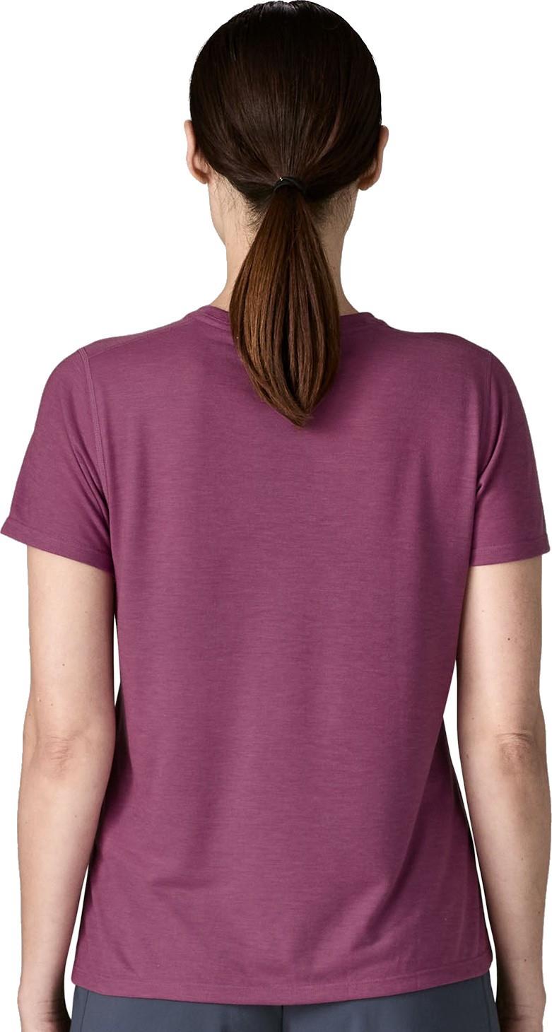 Capilene Cool Trail Shirt - Womens - faded magenta 1
