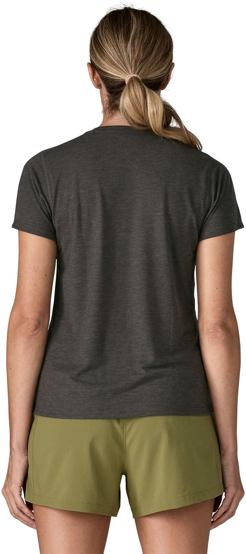 Capilene Cool Trail Shirt - Womens - ink black 1