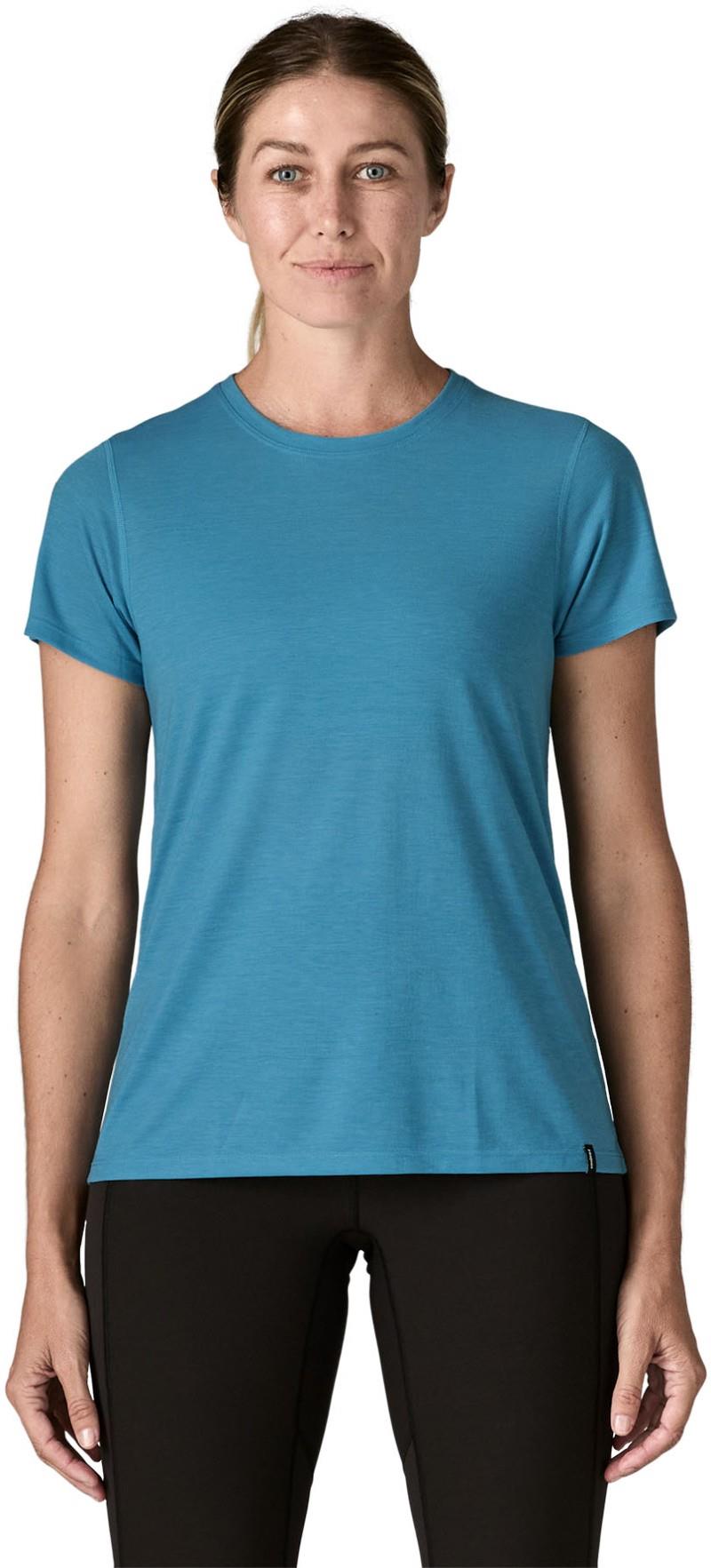 Capilene Cool Trail Shirt - Womens - shore blue 1