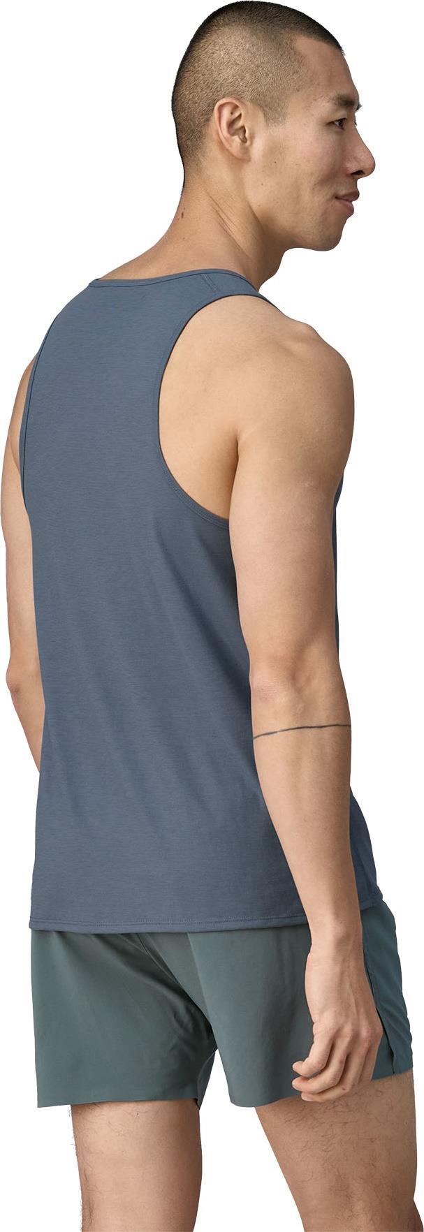 Capilene Cool Trail Tank - Mens - Utility Blue 3