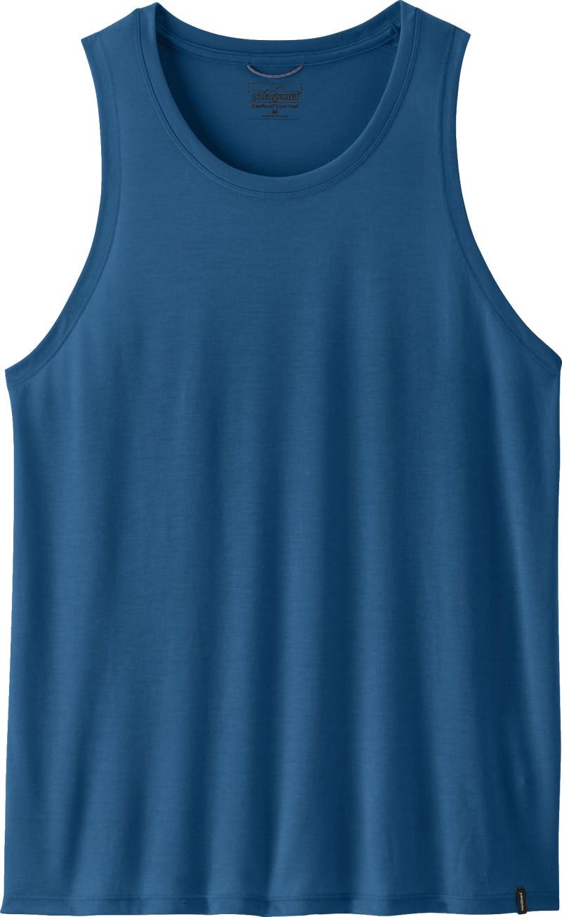 Capilene Cool Trail Tank - Mens - aquatic blue 1