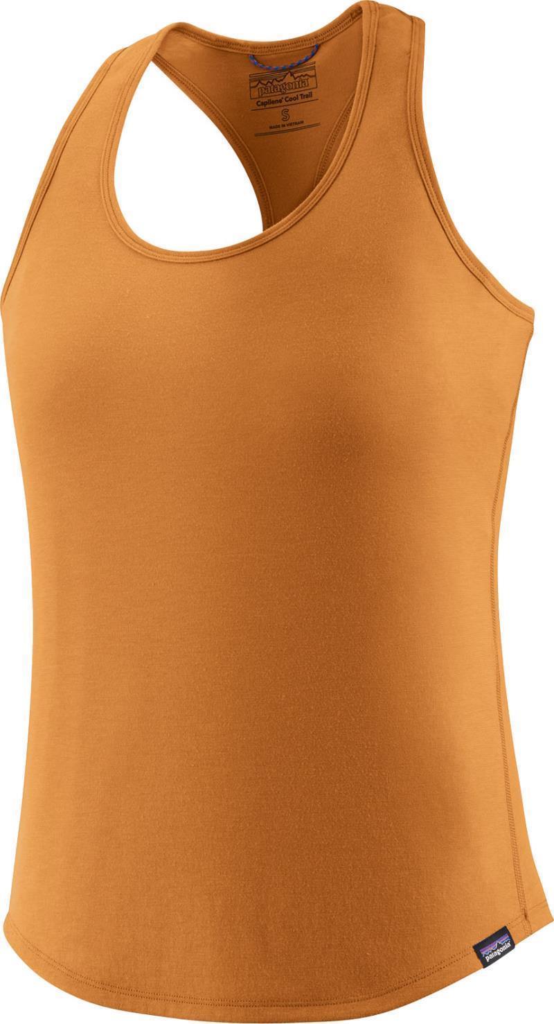 Capilene Cool Trail Tank - Womens - golden caramel 1