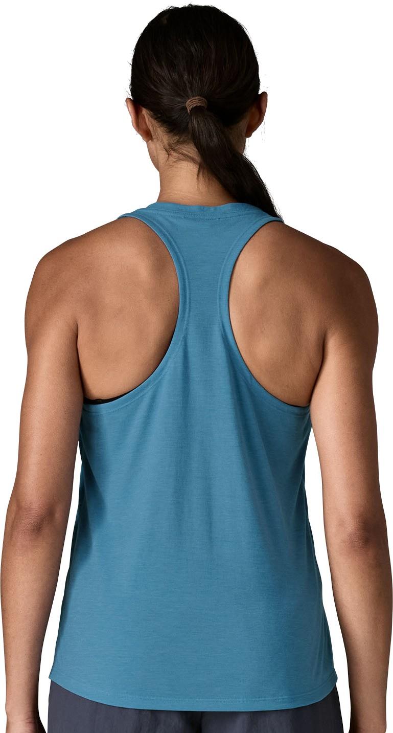 Capilene Cool Trail Tank - Womens - shore blue 1