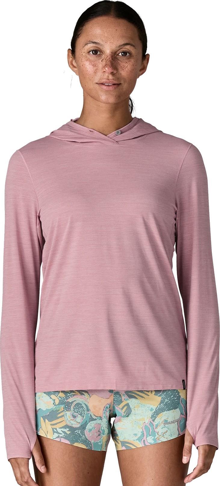 Capilene Cool Ultra Hoody - Womens - light violet / quiet violet x-dye 1