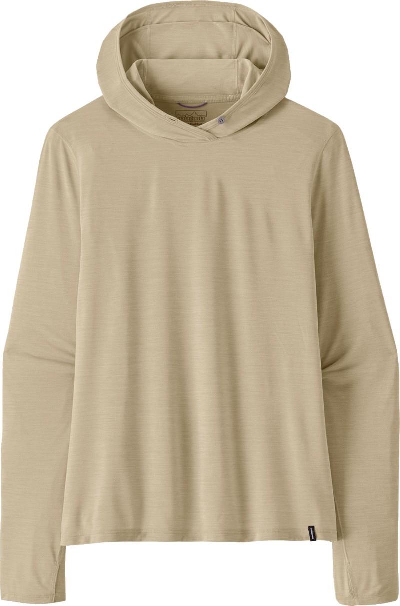 Capilene Cool Ultra Hoody - Womens - pumice / dyno white x-dye 1