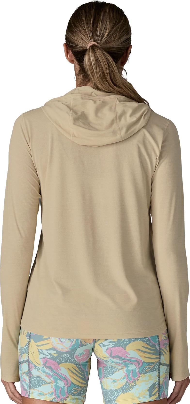 Capilene Cool Ultra Hoody - Womens - pumice / dyno white x-dye 1