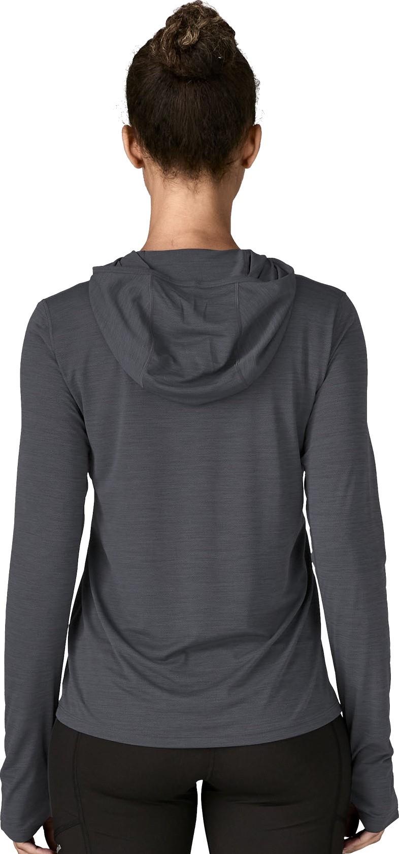 Capilene Cool Ultra Hoody - Womens - smolder blue / light smolder blue x-dye 1