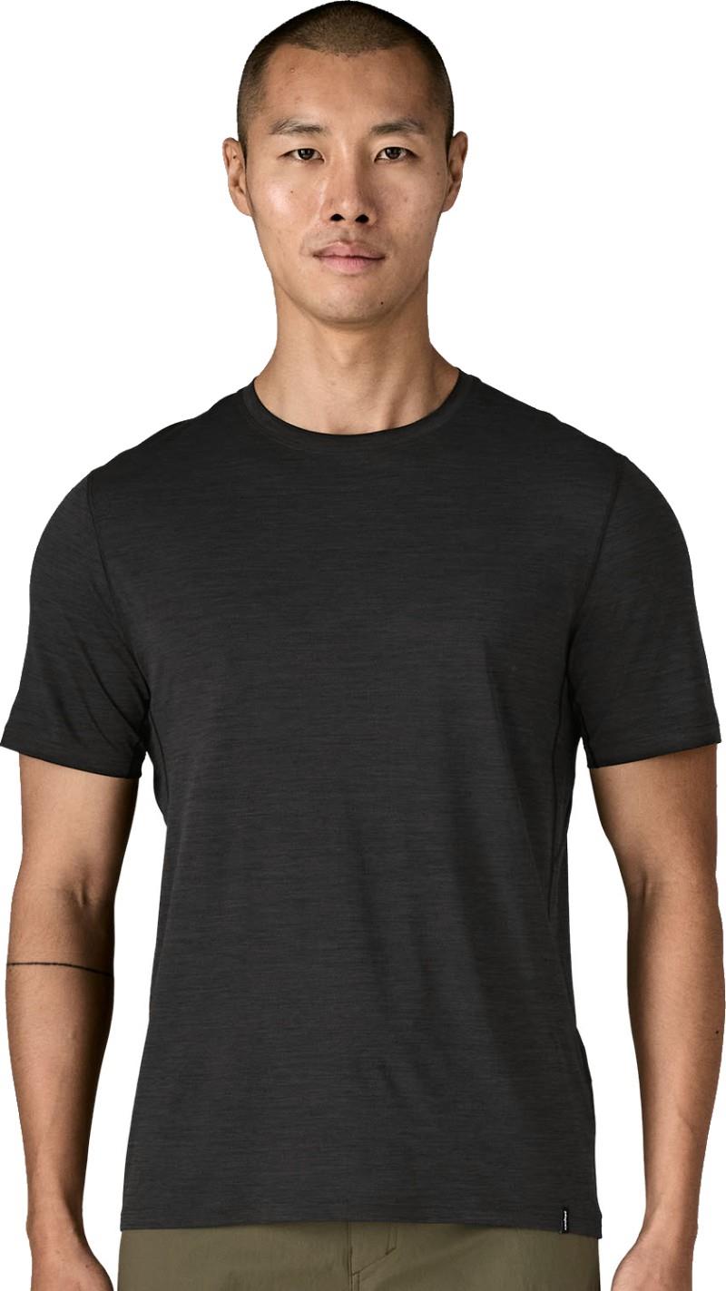 Capilene Cool Ultra Shirt - Mens - black / forge grey x-dye 1