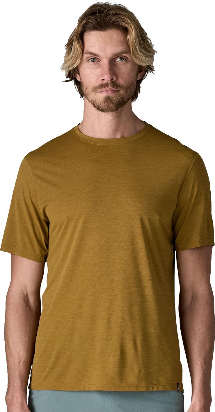 Capilene Cool Ultra Shirt - Mens - bobcat brown / light bobcat brown x-dye 1