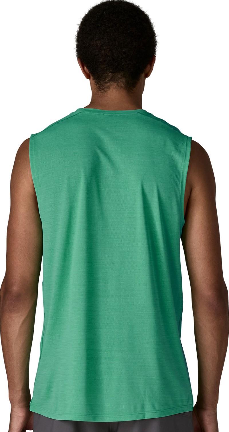 Capilene Cool Ultra Tank - Mens - aqua stone / light aqua stone x-dye 1