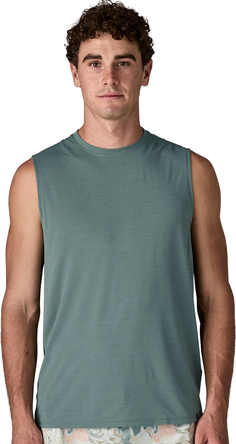 Capilene Cool Ultra Tank - Mens - blue sage / light blue sage x-dye 1
