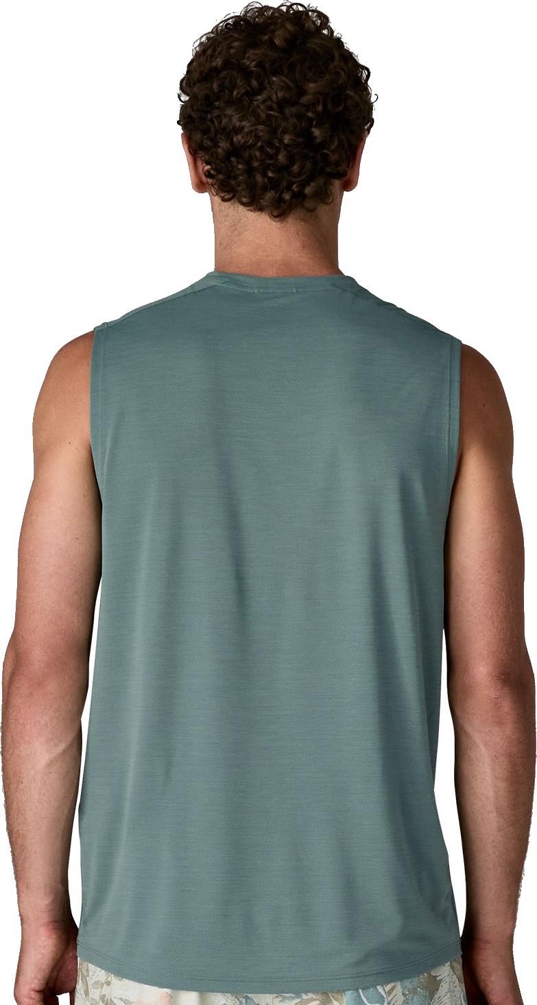 Capilene Cool Ultra Tank - Mens - blue sage / light blue sage x-dye 1