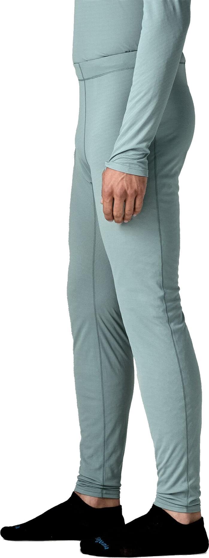 Capilene Lightweight Bottoms - Mens - blue sage 1