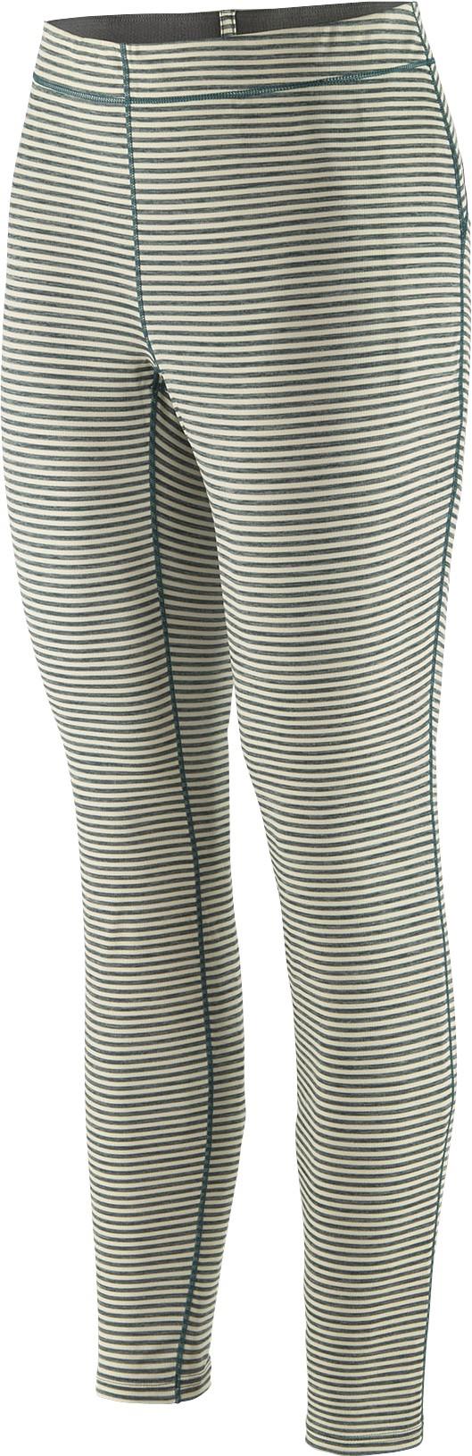 Capilene Lightweight Bottoms - Womens - polar stripe / summit blue 1