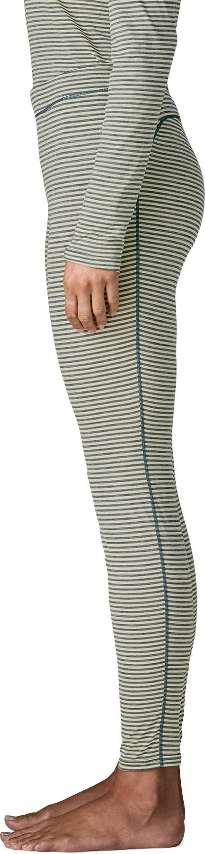Capilene Lightweight Bottoms - Womens - polar stripe / summit blue 1