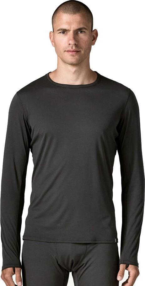 Capilene Lightweight Crew - Mens - black 1