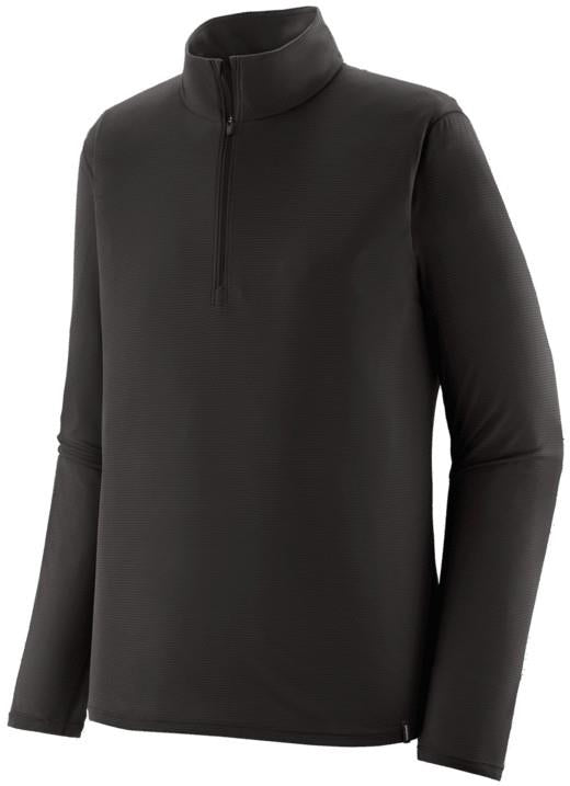 Capilene Lightweight Zip Neck - Mens - black 1