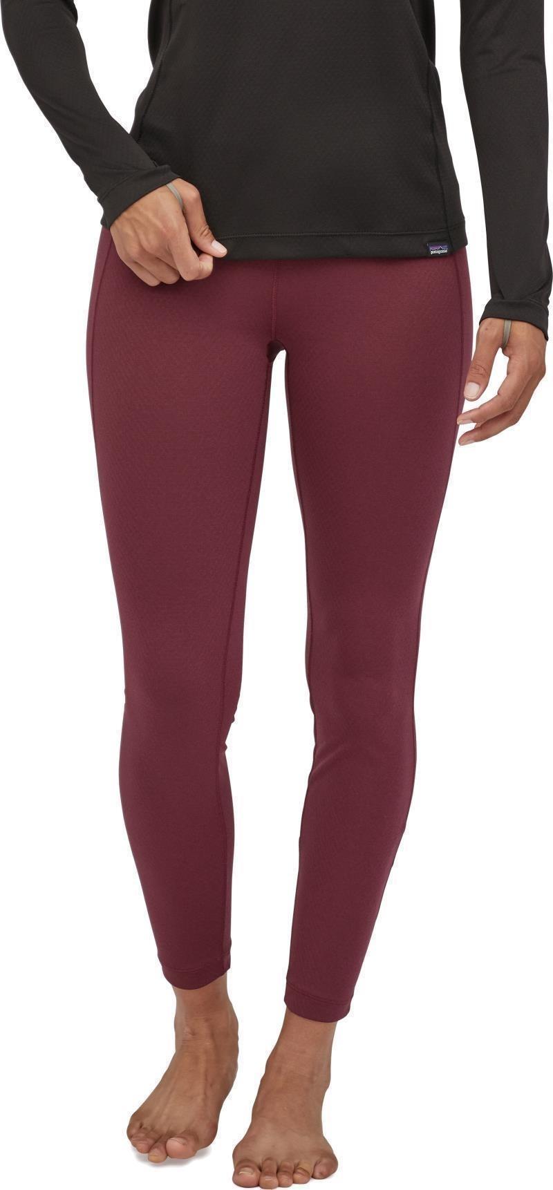 Capilene Midweight Bottoms - Womens - chicory red - light chicory red x-dye 1