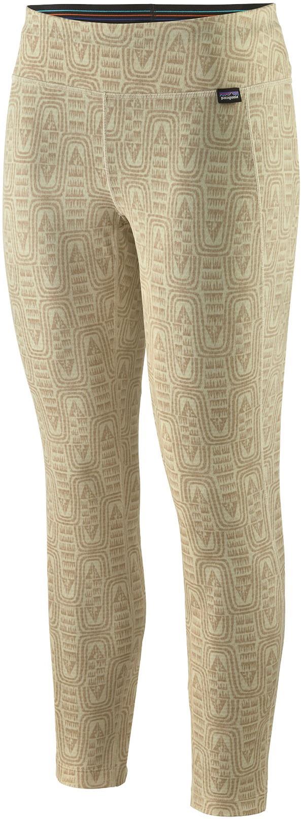 Capilene Midweight Bottoms - Womens - flow / dyno white 1