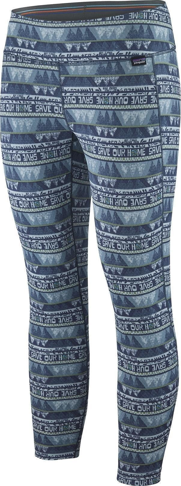 Capilene Midweight Bottoms - Womens - home / dolomite blue 1