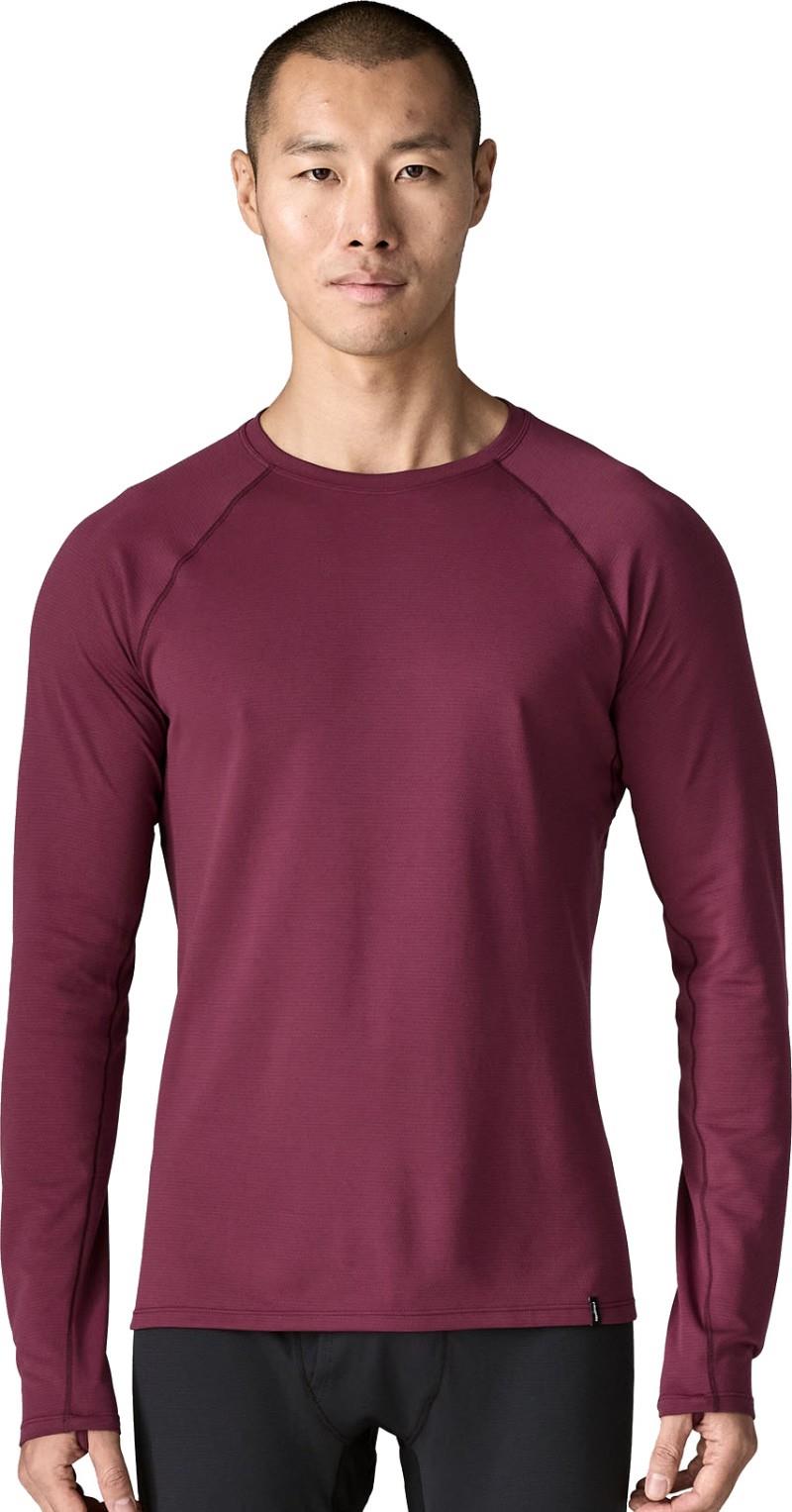 Capilene Midweight Crew - Mens - berry fig 1