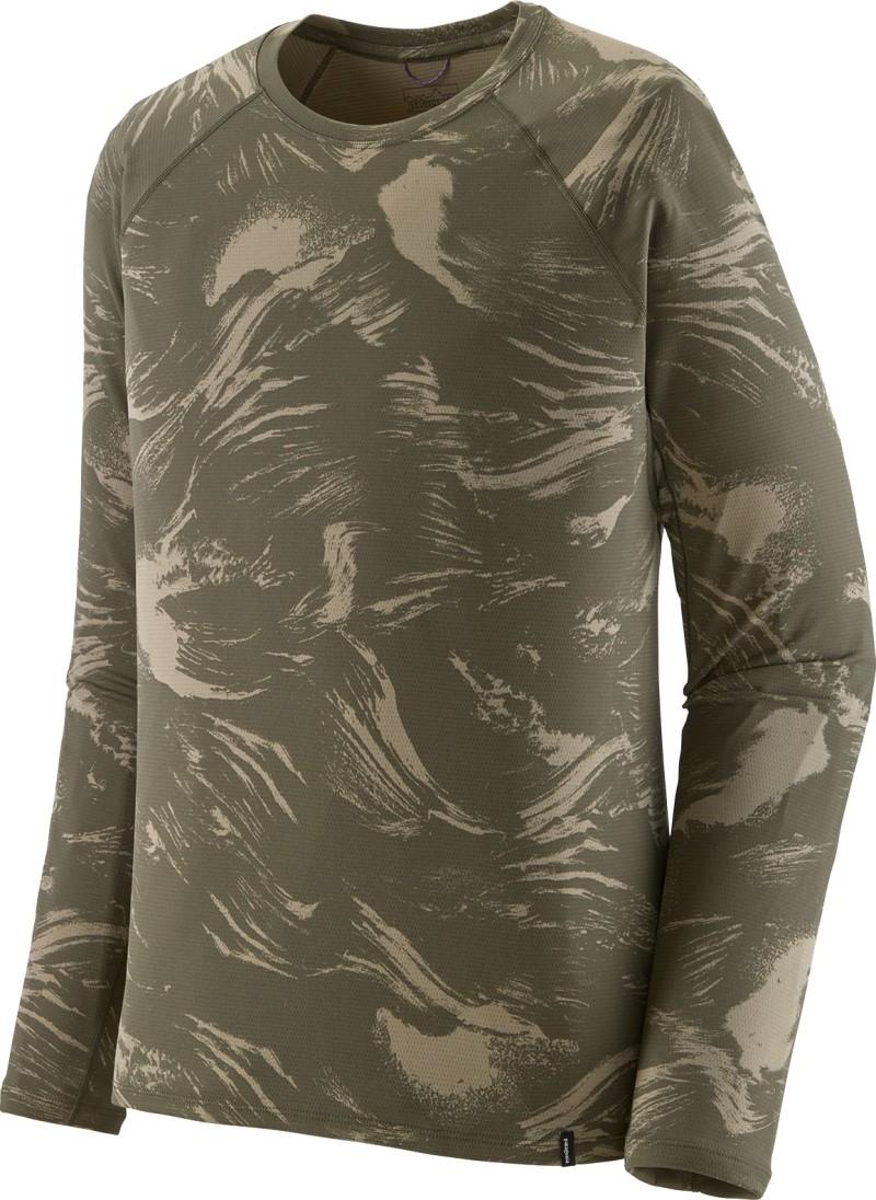 Capilene Midweight Crew - Mens - polar breeze / basin green 1
