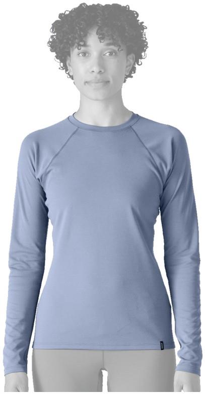 Capilene Midweight Crew - Womens - ghost blue 1