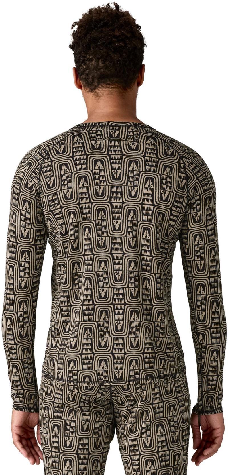 Capilene Midweight LS Crew - Mens - flow / sunken blue 1