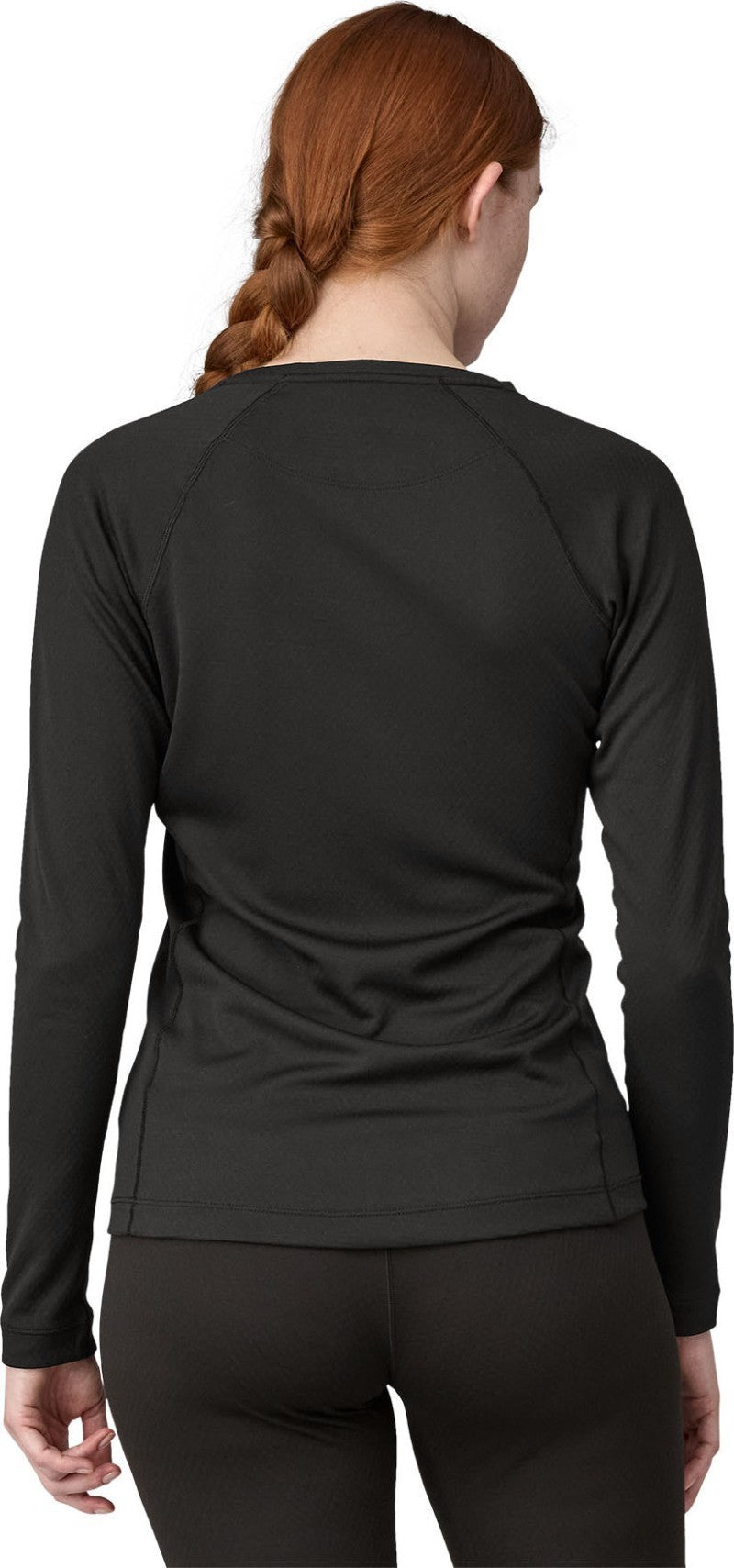 Capilene Midweight LS Crew - Womens - black 1