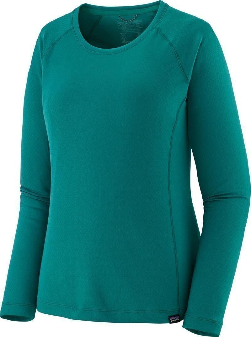 Capilene Midweight LS Crew - Womens - borealis green 1
