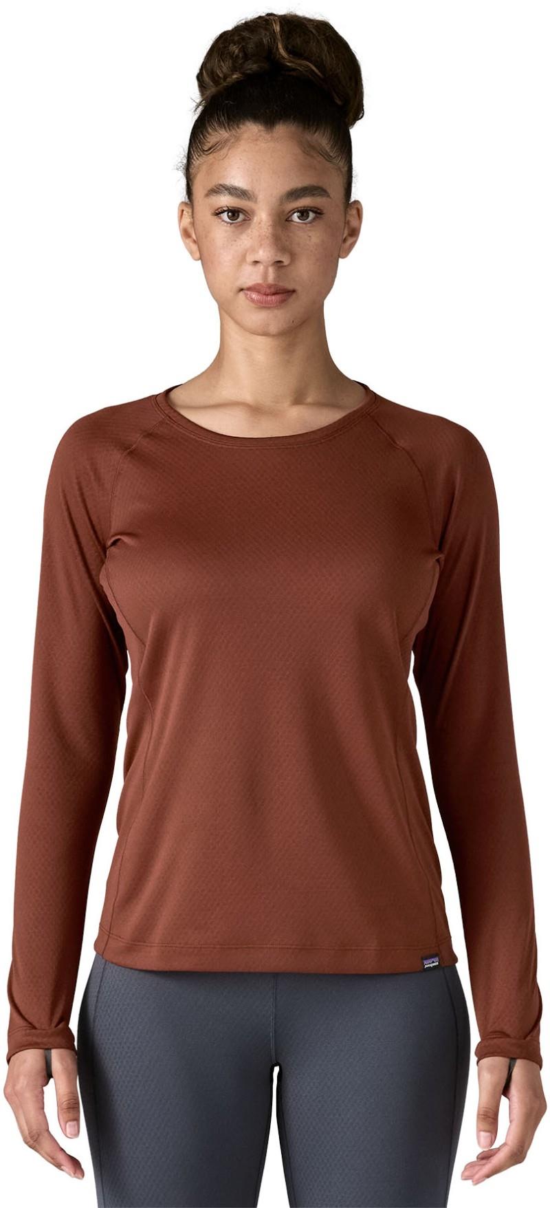 Capilene Midweight LS Crew - Womens - dried vanilla 1