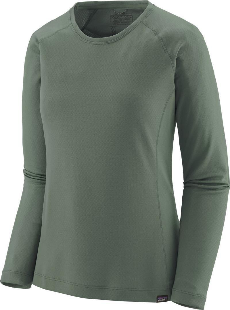 Capilene Midweight LS Crew - Womens - hemlock green 1
