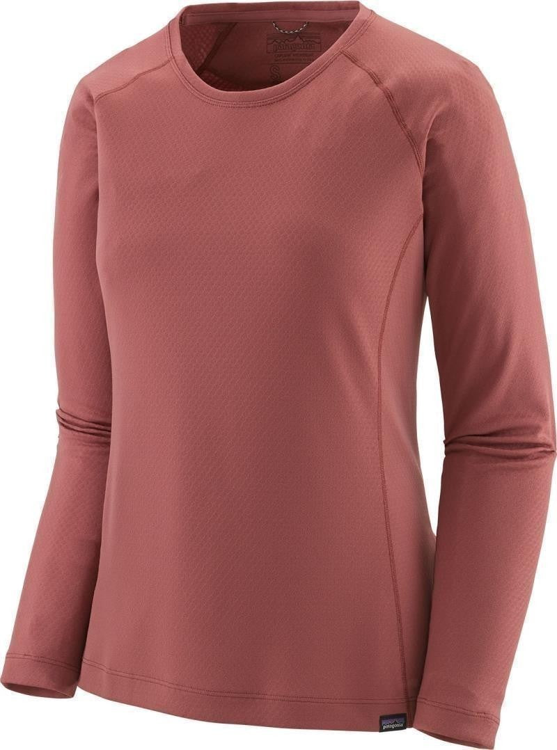 Capilene Midweight LS Crew - Womens - rosehip 1