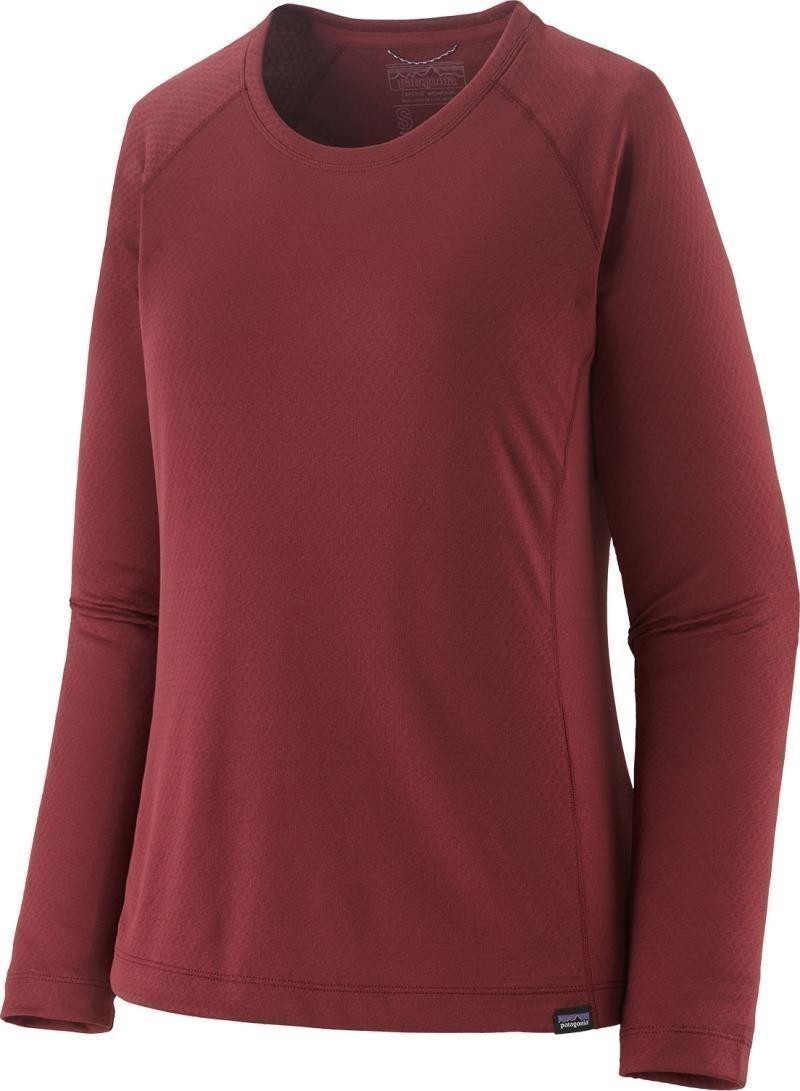 Capilene Midweight LS Crew - Womens - sequoia red 1