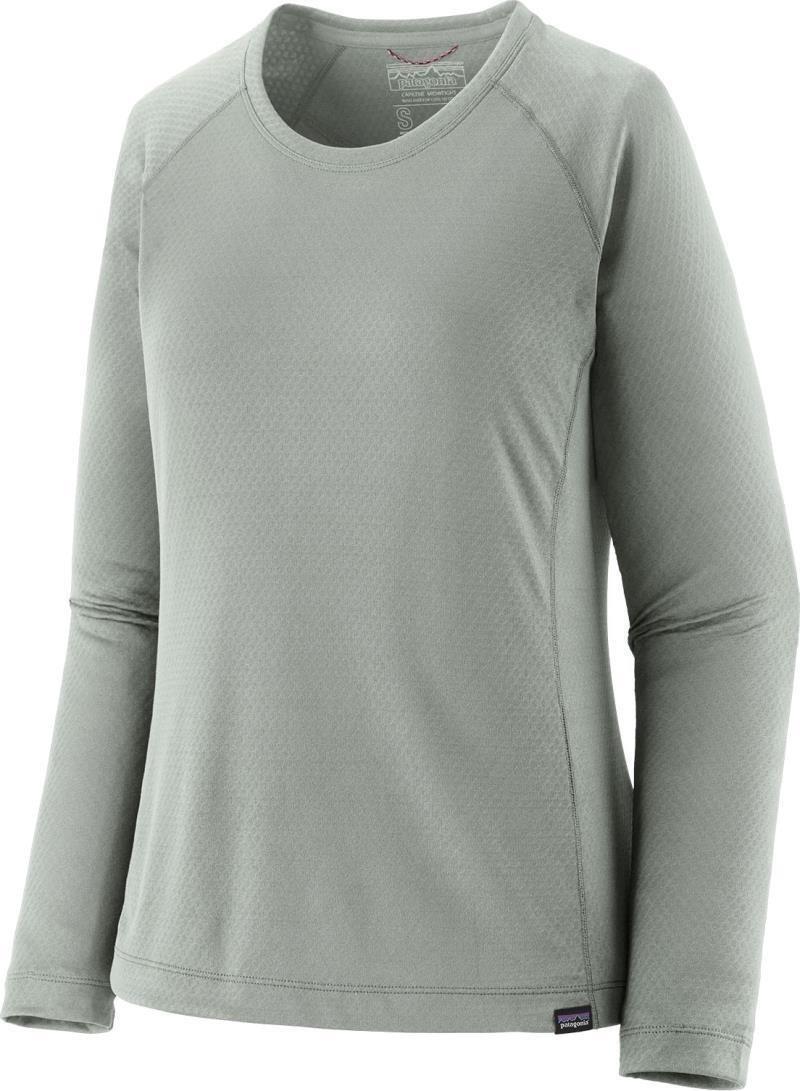 Capilene Midweight LS Crew - Womens - sleet green 1