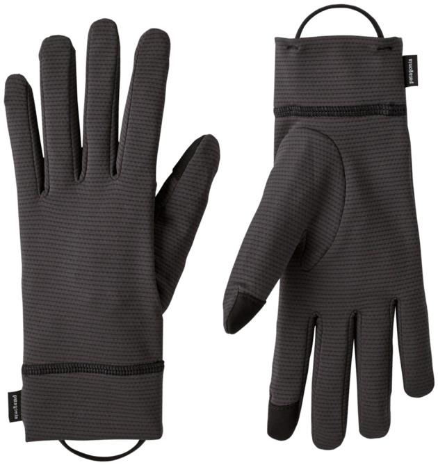 Capilene Midweight Liner Gloves - ink black 1