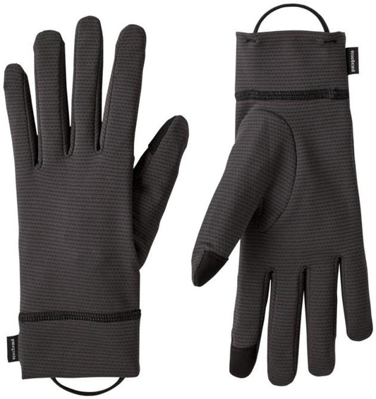 Capilene Midweight Liner Gloves - ink black 1