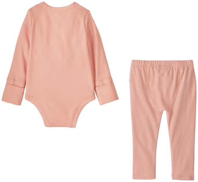 Capilene Midweight Set - Infant - dancing dawn / sunlit pink 1
