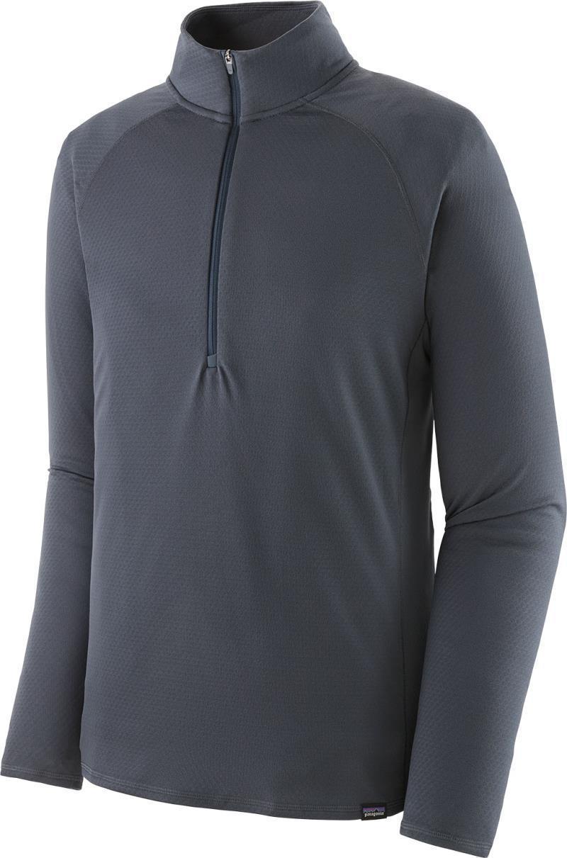 Capilene Midweight Zip Neck - Mens - Smolder Blue 1