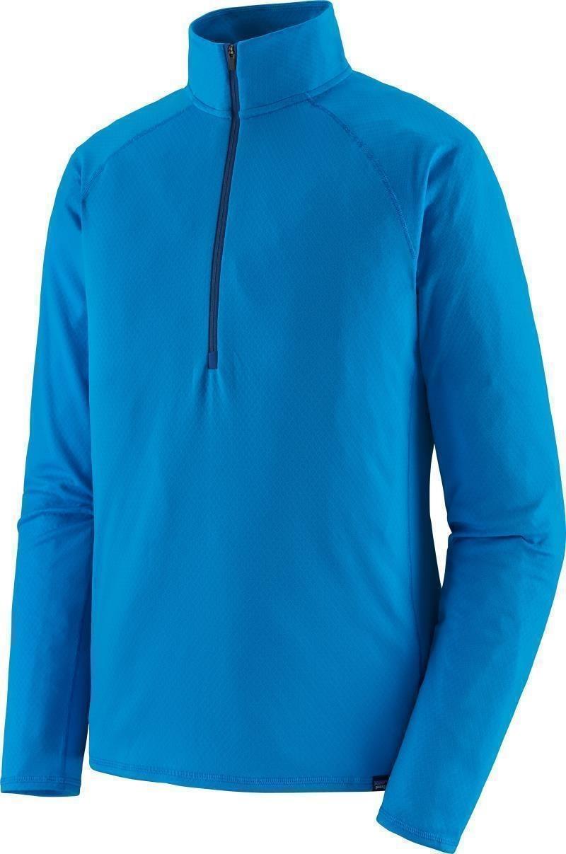 Capilene Midweight Zip Neck - Mens - andes blue - light andes blue x-dye 1