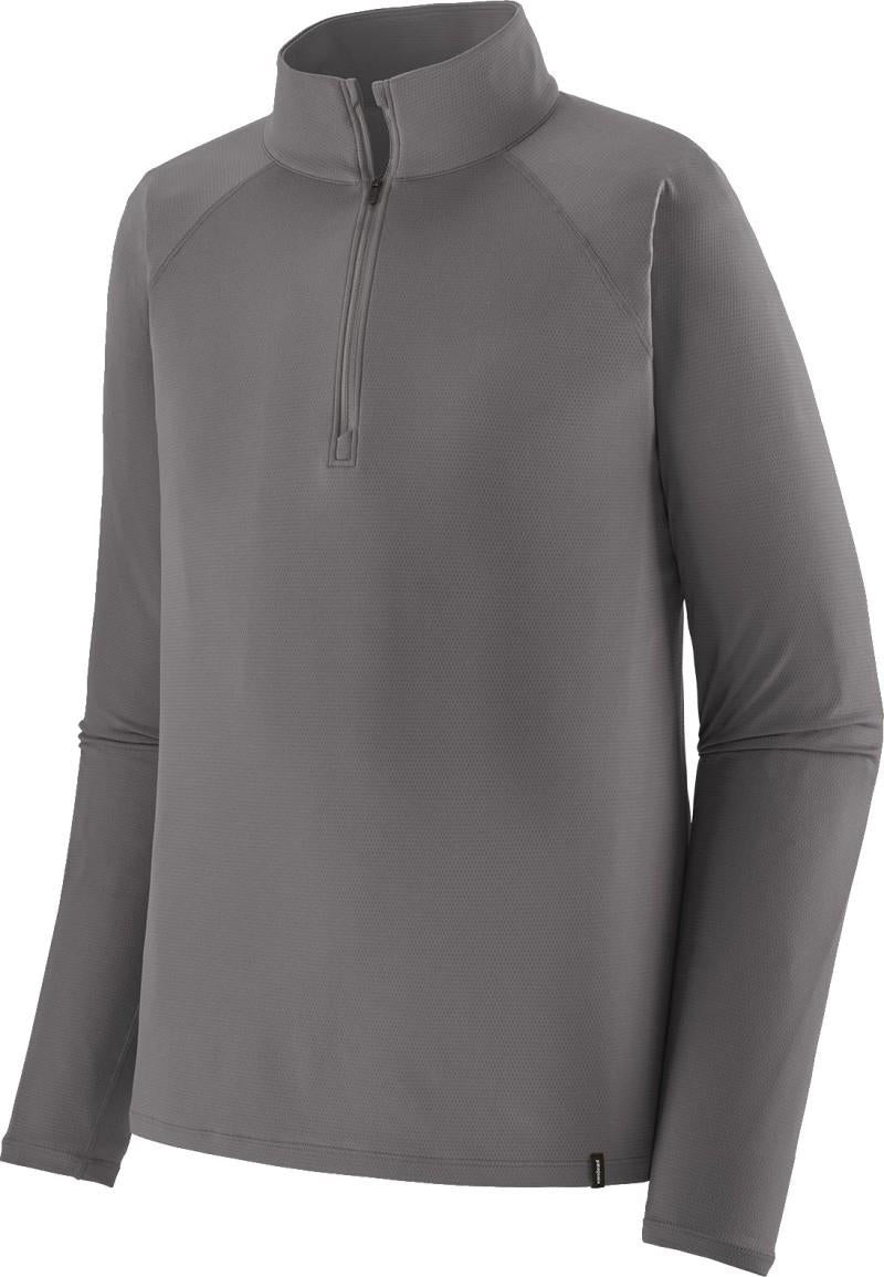 Capilene Midweight Zip Neck - Mens - noble grey 1