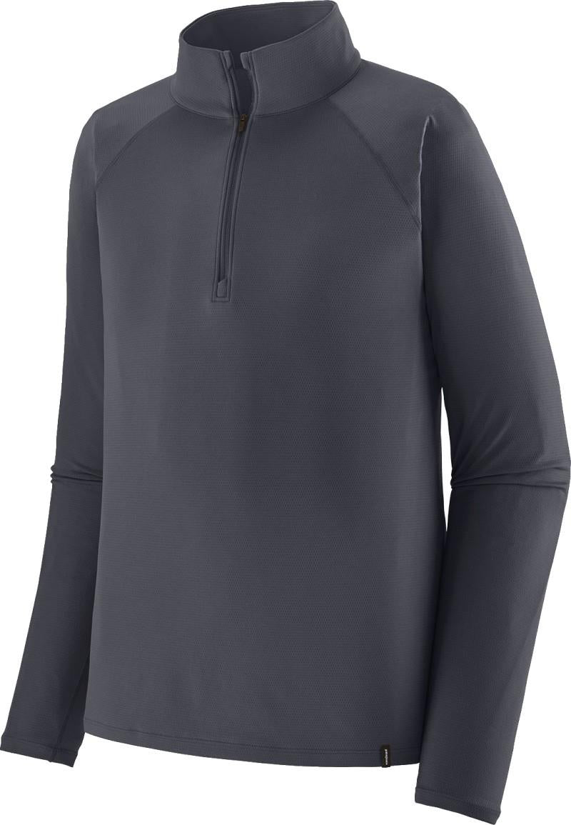 Capilene Midweight Zip Neck - Mens - smolder blue 1