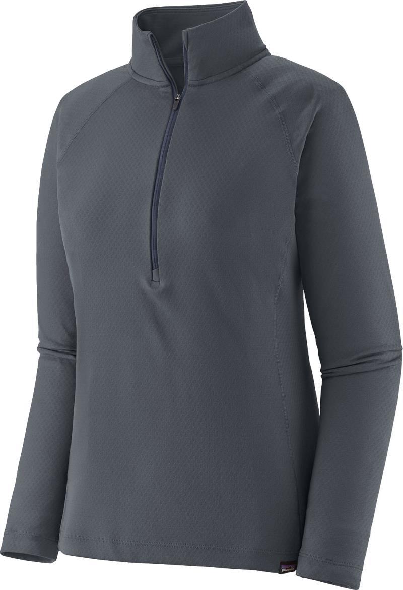 Capilene Midweight Zip Neck - Womens - smolder blue 1