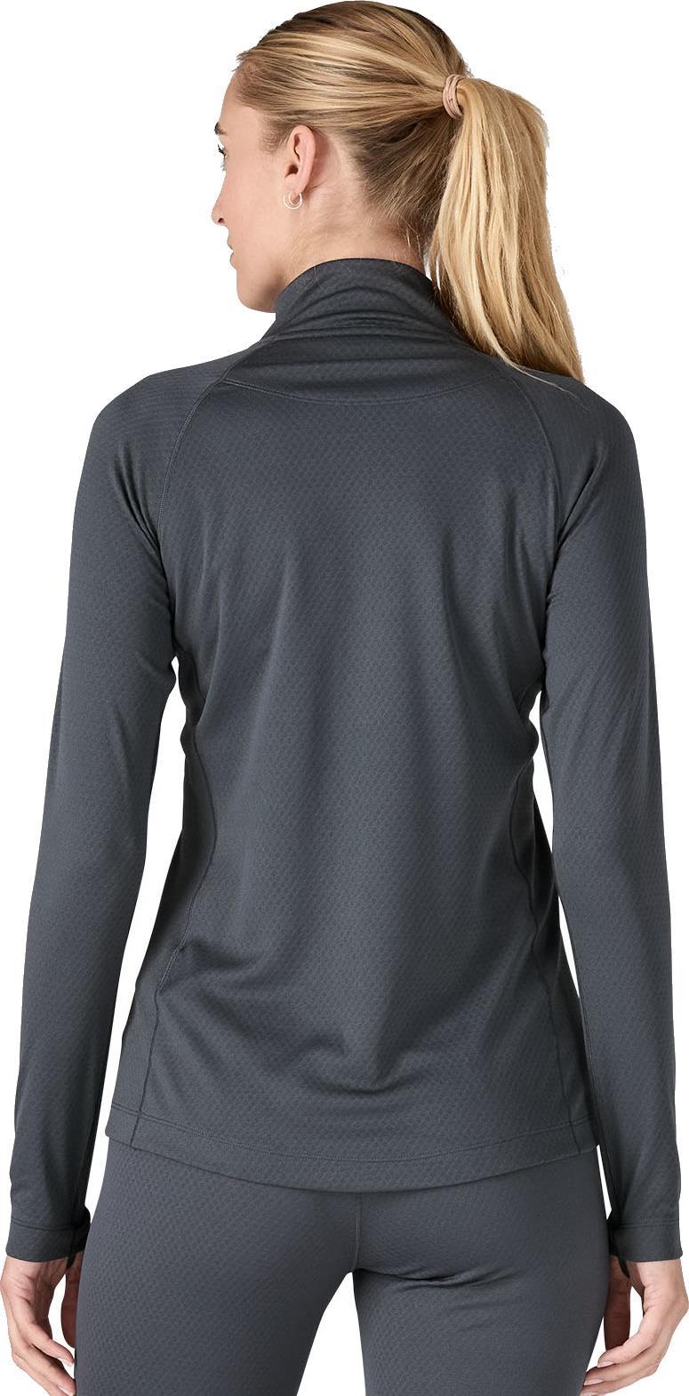 Capilene Midweight Zip Neck - Womens - smolder blue 1