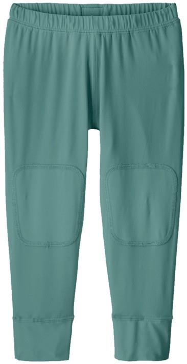 Capilene Silkweight Bottoms - Baby - botany green 1