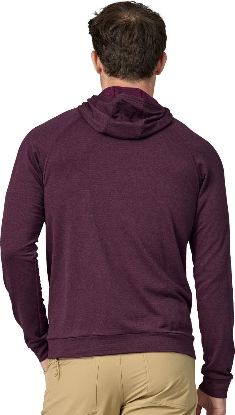 Capilene Thermal Hoody - Mens - night plum / obsidian plum x-dye 1
