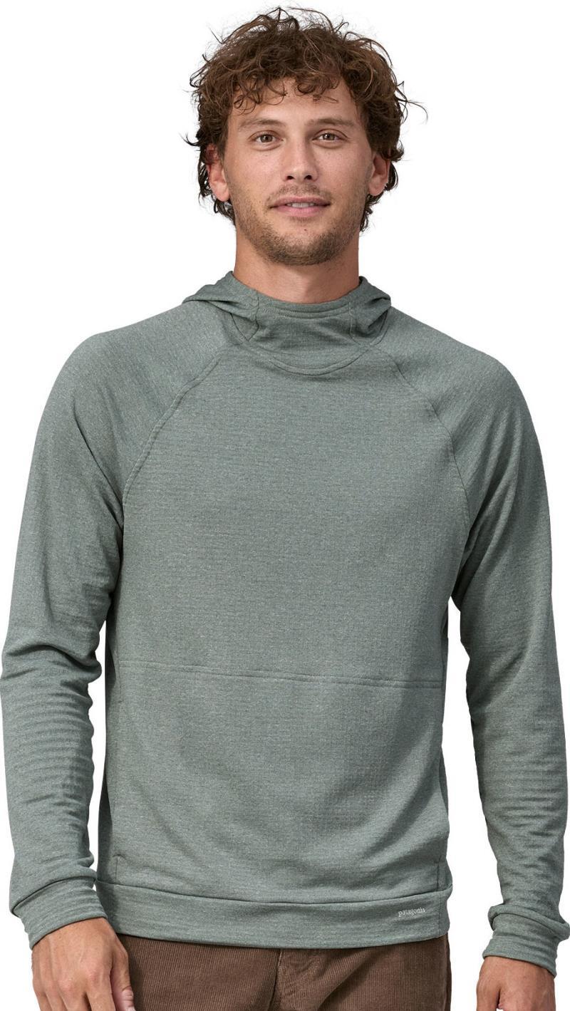 Capilene Thermal Hoody - Mens - sleet green / nouveau green x-dye 1