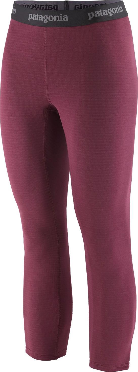 Capilene Thermal Weight Boot Length Bottoms - Womens - berry fig 1