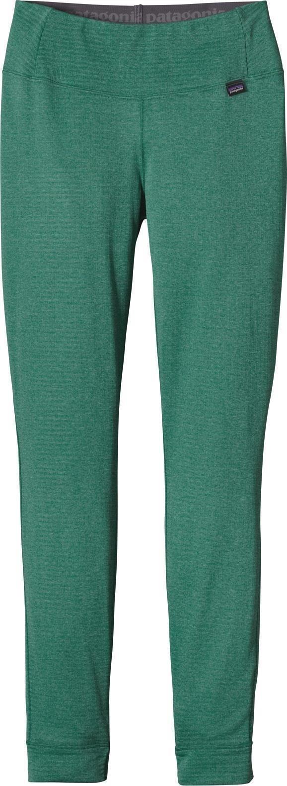 Capilene Thermal Weight Bottoms - Womens - arbor green - aqua stone x-dye 1