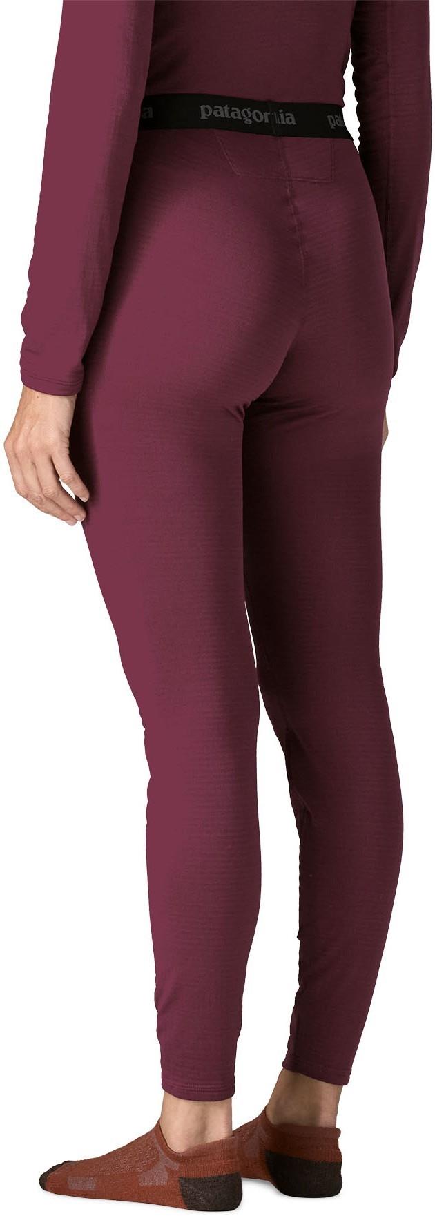 Capilene Thermal Weight Bottoms - Womens - berry fig 1